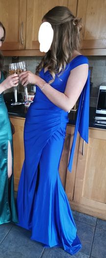 Royal Blue Ty ball/Debs dress
