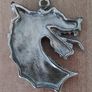 Dragon head pewter pendant Image 2