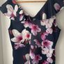 New Boohoo Plus Occasion ruffle floral midi dress plus size New with tags Image 2