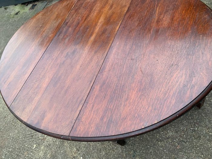 Antique gate leg dining table
