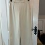 NEW Object Cream Wide Leg Trousers - Size 38 / Size 12 Image 6