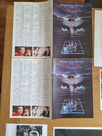 Cape Fear: Movie Press Kit