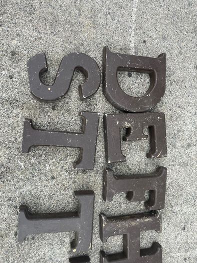Wooden Letters