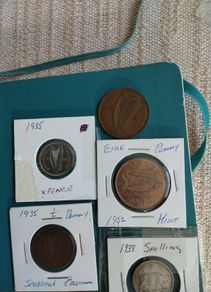 Selection Of Eire Coins