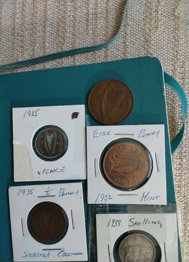 Selection Of Eire Coins