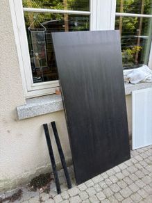 Desk top Ikea Linnmon with 2 legs