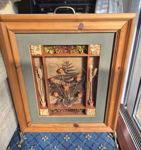 Vintage Firescreen