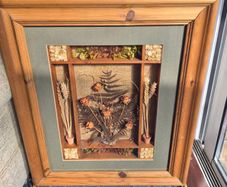 Vintage Firescreen