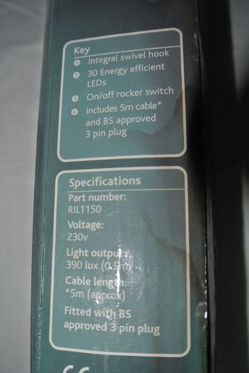 Inspection Lamp - 250 Volts