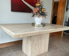 marble dining table