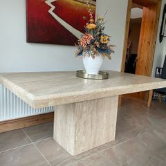marble dining table