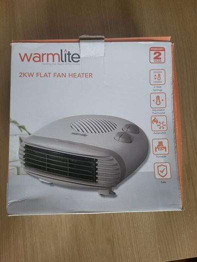 Warmlite Flat Fan Heater