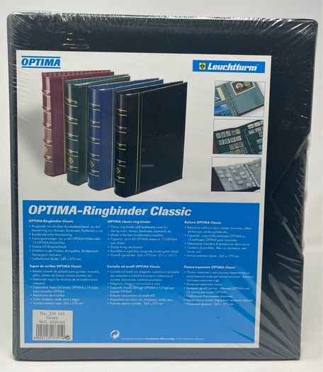 Ringbinder OPTIMA, Classic Design Incl. Slipcase
