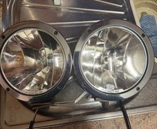 Chrome hella spot lights (set of 2)