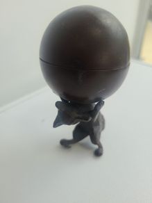 Lovely Antique Fox Inkwell