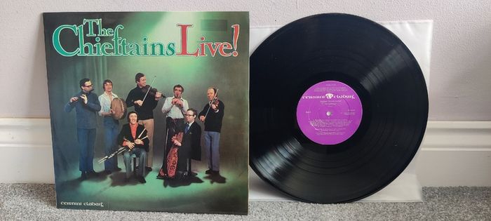 LP Vinyl Records - The Chieftains - Live!