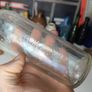 130 - Vintage West Cork Bottling Company Bandon Mineral Water Bottle Embossed Letters Clear Glass Image 4