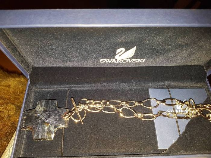 Genuine Swarovski Cross Pendant on 16 inch Chain