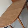 Walnut Effect Extending Dining Table- Collection Only Image 8