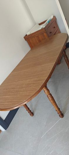 Walnut Effect Extending Dining Table- Collection Only