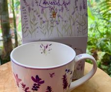 Lavender China Mug