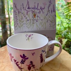 Lavender China Mug