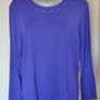 Habella lifestyle purple stretchy top size UK18/20 EU46/48 Postage included Image 2