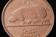 Ireland - 1942 - Half Penny - Sow - KM.12 - [92]