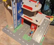 Carpark wooden garage aet