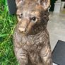 Bronze Standing Bear 118cm Image 2