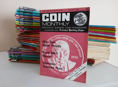 Coin Monthly: The Magazine for All Coin Collectors (56 Volumes) January, 1975 - November, 1980 (GT562)