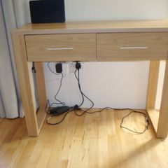 Console table hall table with drawers