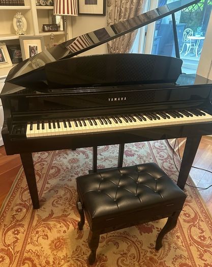 Mini grand piano