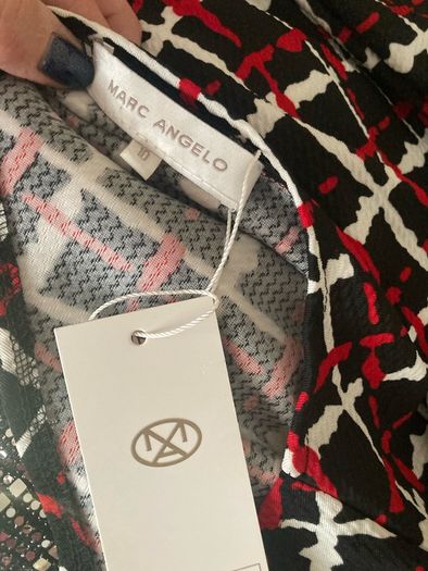 Marc angelo wrap top