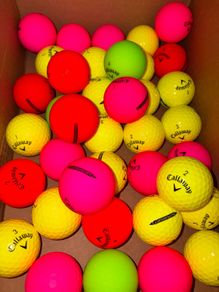 Callaway Supersoft Coloured Golf Ball Mix Pearl / Grade A