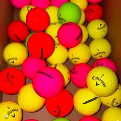 Callaway Supersoft Coloured Golf Ball Mix Pearl / Grade A