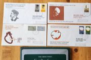 Irish Times First Day Covers X 4  In Beautiful  Presentation Folder. In Very Good Condition.