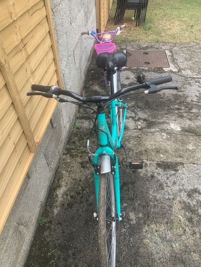Teal womens bike