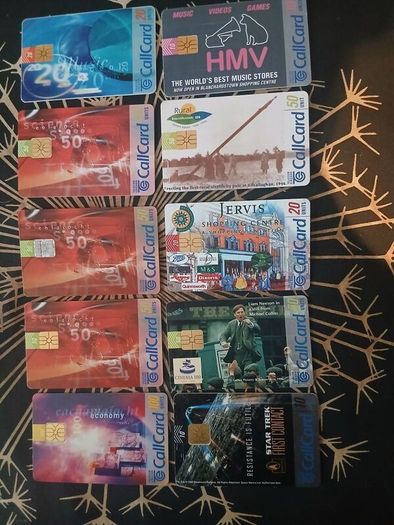 205 different Irish callcards