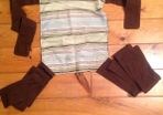 Green & Chocolate Brown Baby Carrier