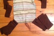 Green &amp; Chocolate Brown Baby Carrier