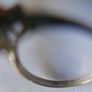 Vintage 18K Gold Plated Ring With Coral size L - 1,36g Image 4