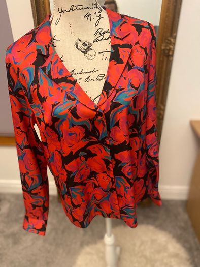 Top Shop Floral Blouse