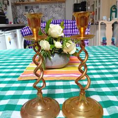 Vintage Brass Candlesticks