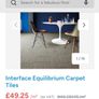 High Quality Interface Carpet Tiles. Mint Condition. Image 6