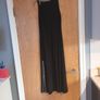 Arruba Long Black  Dress With  A Diamond V- Neckline. S.12.  New.- No Tag. Image 5