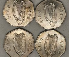 Ireland 1988 50p Dublin Millennium Uncirculated Coin Lot x4