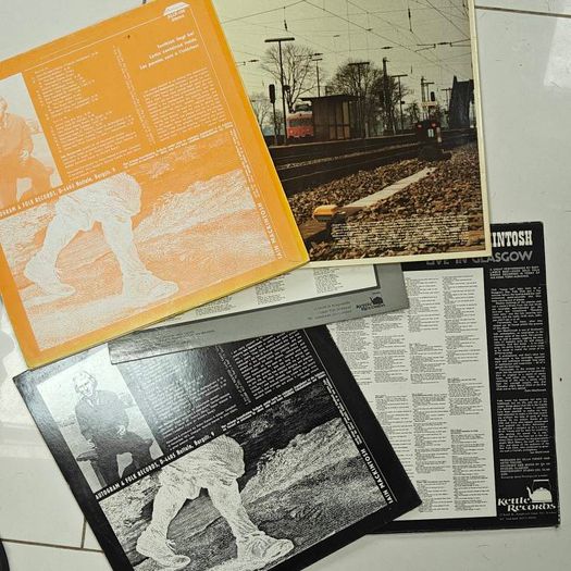 Iain Mackintosh, 5 x LPs, Scottish Folk