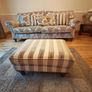 Chesterfield Inspired 3 and 2 seater with Ottoman Image 5