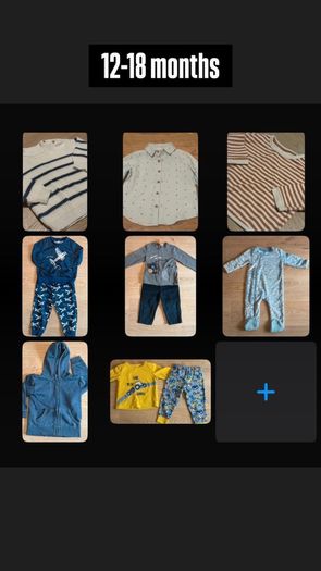 baby boy clothes bundle 12-24 months